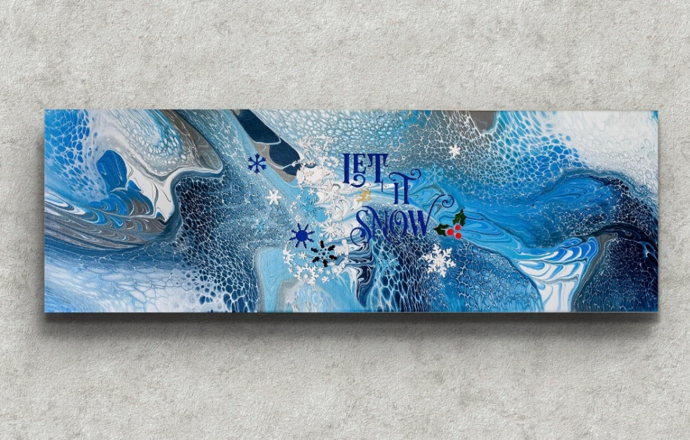 Winter Wonderland 10 x 30 inches