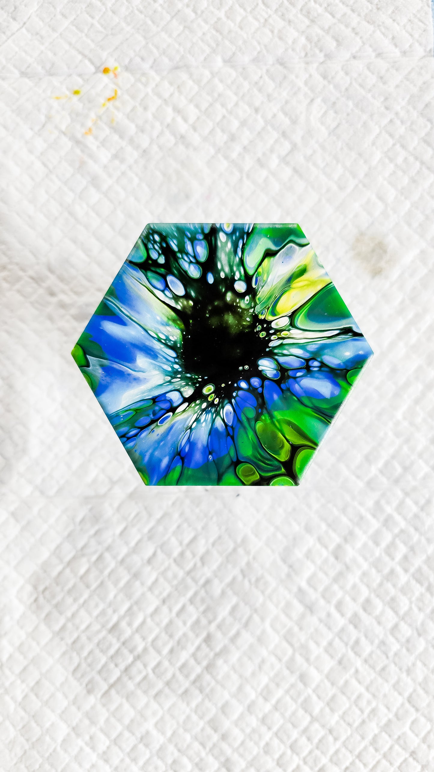 Custom Set of 4 Hexagon Coasters - 4x4