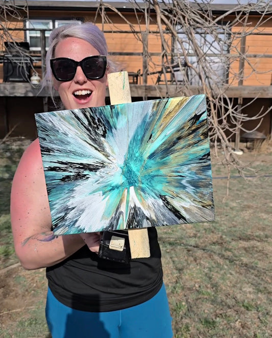 Custom Made Spin Art on TikTok & Whatnot LIVE!
