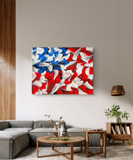 Electric Liberty 16x20 Canvas