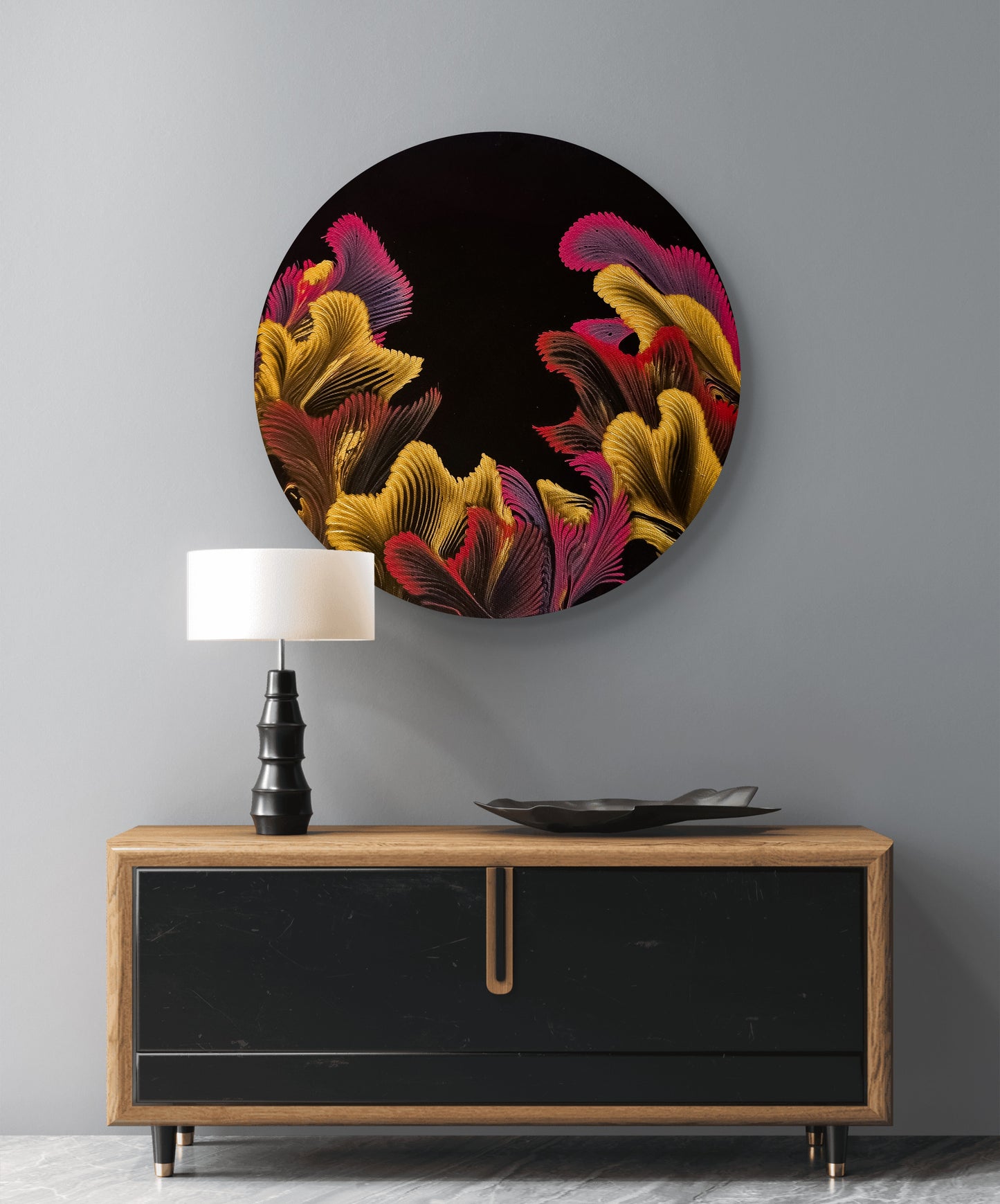 Fall Style Coral Reef (Diameter 14 inches)
